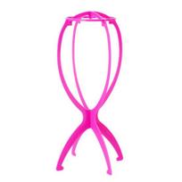 Solid Color Wig Storage Stand Long Lifespan Decorative Wig Folding Storage Stand