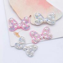 20 vnt. NAUJI Kalnų krištolas paminkštinti Scrapbooking peteliškės pleistrai „pasidaryk pats“ amatai, dekoratyvinės aplikacijos, ornamentų priedai įvairiaspalvis