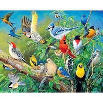Deimantinis siuvinėjimas paukštis, pilnas grąžtas, rankų darbo 3D deimantų tapyba gyvūno paveikslėlis su kalnų krištolo dekoru namams Full Round 20x30CM blue