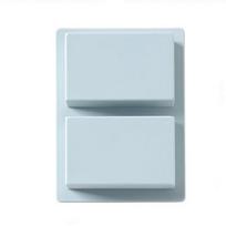 Silikoninė torto forma 8*5*3,2 cm tiesios pusės plytos formos kepimo įrankiai Rankų darbo muilo forma mėlyna