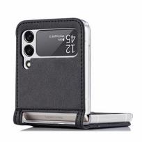 Shock Proof Slim Leather Folding Design Case For Samsung Galaxy Z Flip 4 5g Flip4 Flip3 Flip 3 Zflip4 Card Slot Phone Bag for samsung z flip 4 juoda