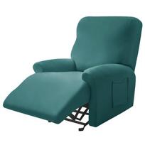 1 2 Seater Recliner Sofa Covers Split Design Lazy Boy Chair Covers Elastic Armchair Covers Chair Sofa Slipcoves For Living Room blue