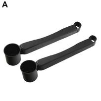 2PCS Seat Plug Strip Cup Holder Car Seat Gap Filler Pockets Storage Organizers Multifunctional Storage Box Card Holder D black
