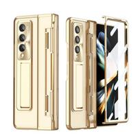 Kieti šarvai, skirti Samsung Galaxy Z Fold 4 Fold3 5g dėklo stovo lankstų apsauga stiklinis dangtelis for Galaxy Z Fold4(7.6")