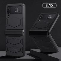 For Samsung Galaxy Z Flip 4 Metal Hinge All -Inclusive Shockproof Protection Case With Bracket Rugged Armor Cover For Z Flip 4 For Galaxy Z Flip 4 juoda