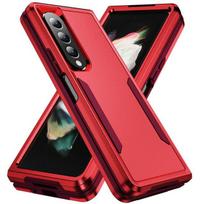 „Samsung Galaxy Z Fold 4 5g Military“ - Mada apsauga nuo įbrėžimų, sulankstomas šarvų dėklas, skirtas Galaxy Z Fold 3 For Galaxy Z Flip 3 raudona