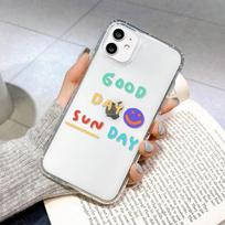 Case For Iphone 11 Pro Cases Silicon Clear Tpu Funda Iphone 13 Pro Max 12 Mini 6 7 6s 8 Plus X Xr Xs Max Xr Se 2020 Smiley Cover For iPhone 6S Plus gray