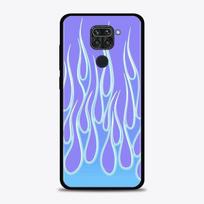 For Xiaomi Redmi Note 10 Pro Max 5g 9 4g 9t 9s 8 8t 7 Cover For Redmi K40 Pro Plus 9 9a 9c Shell Fashion Beautiful Flame Fire Redmi Note 10Pro Max purple