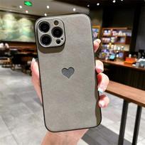 Avikailio Odos Meilės Širdies Telefonas iPhone 13 12 11 Pro Max Xs Max Xr X Xs 13 Pro 11 12 Smūgiams Atsparus Bamperis Minkštas Silikoninis Dėklas For iPhone 13Pro Max gray
