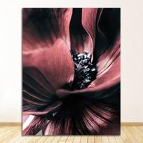 Drobės tapyba Botaninis Gėlių Skandinaviškas Plakatas Spaudinys Sienų Menas Paveikslas Modernus Svetainės Dekoras Skandinaviškas Raudonos Gėlės Augalas 21cm×30cm NoFrame brown