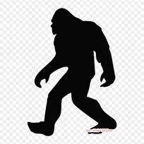 Bigfoot silueto geležimi klijuojami šilumos perdavimo spaudos viniliniai pleistrai lipdukai drabužiams pasidaryk pats aplikacijos skalbiami pleistrai green