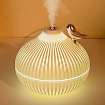 Mažas svogūnų drėkintuvas Creative Mini USB Namų biuras Stalinis oro kondicionierius Kambarių Purškiamas Drėkintuvas Studentų Bendrabučio Namų ūkis Onion Humidifier beige
