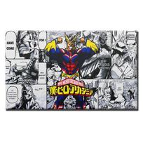 „Mano herojų akademijos“ plakatai, komiksai, sienų menas, aliejinė tapyba, moderni japonų namų animacija 20cm×40cm NoFrame gray