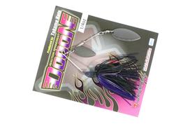 Jackall Spinner Bait Lure Doon 1/4 oz Maruhata True Black (1254) gray
