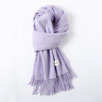 Moteriškas Pashmina Šalikas Vienspalvis Žieminis Kašmyro Šalikas Moteriški Ilgi Šalikai Stoles Moterims 200x68cm white