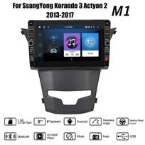 8 Inch 2 Din Android Car Radio Multimedia Video Player for SsangYong Korando 3 Actyon 2 2013-2017 With Button Knob Carplay WiFi 2+32GB 1+32GB