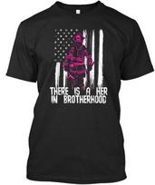 Female Firefighter Her In Br Standard Unisex T-shirt XXXXL