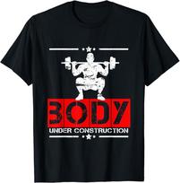 Body Under Construction Gym Bodybuilding Unisex T-shirt S