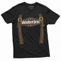 Oktoberfest alaus festivalio marškinėliai alaus gėrimo vakarėlio marškinėliai vyrams unisex marškinėliai XL brown