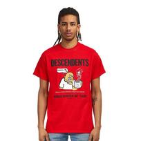 Descendents Bonus Winter Tour '86 Red Unisex T-shirt S