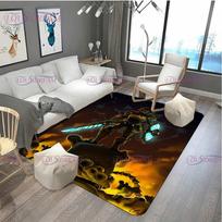 Animacinis Z-Zeldas Kilimas Anime Kilimas Vaikų Kilimai Svetainės Arbatos Stalo Kilimėliai Miegamojo Kilimas Plaunami Grindų Kilimėliai Plotas Kilimėlis Dovanų Antklodė 40cm x 60cm red
