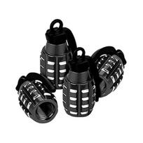 4Pcs Valve Cap Resistant Anti-rust Anti-deform Corrosion O-ring Compatibility Seal Stem Cover for Trunk juoda