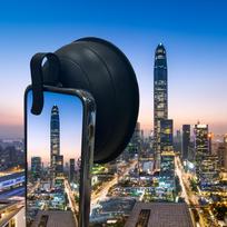 Phone Lens Cover Hood Eliminate Reflection Practical Sturdy Waterproof Multifunction Cellphone