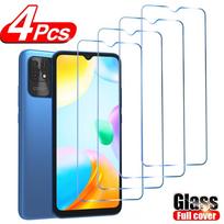 4 vnt. ekrano apsauga, skirta Redmi 10C Plus 10A 10 9T 9C 9A 9i 9 12C K60 Pro HD grūdintas stiklas, skirta Redmi 8A 8 K40 K50 Pro Redmi K60 gryna