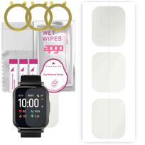 3x apgo MATTE Hydrogel Screen Protector for Haylou Solar LS02, Hydrogel Film, with positioning layer easy installation