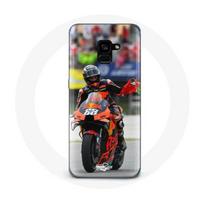 Coque Samsung Galaxy A5 2018 miguel oliveira moto gp drapeau portugal