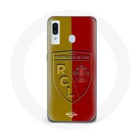 Case - Maniacase - Samsung Galaxy A30 - Soft - Yellow and red logo - Protection and decoration juoda