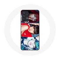 Coque pour Samsung Galaxy A32 5G Blackpink Lisa Teaser How you like That Lovesick girls et Ice Cream juoda