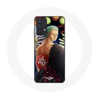 Coque pour Samsung Galaxy A32 5G One Piece Joyeux noël Zoro Anime Manga
