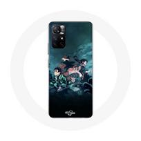 Coque pour Xiaomi Redmi Note 11s 5G Demon Slayer Tanjiro et Nezuko