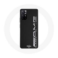 Coque pour Xiaomi Redmi Note 11s 5G Amg Logo Carbone Texture