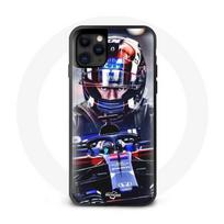 Coque iphone 12 Formula 1 Bleu Pierre Gasly