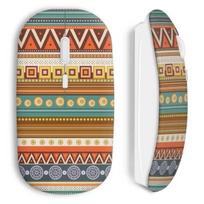Aztec Pattern Wireless Mouse