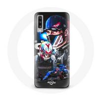 Coque pour Samsung Galaxy A70 Formule 1 Esteban Ocon Pilote automobile de F1