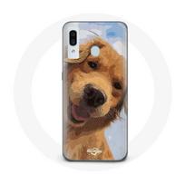 Coque pour Samsung Galaxy A30 Golden retriever Race de chiens