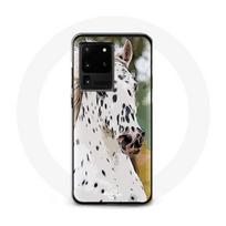 Coque pour Samsung Galaxy S20 Ultra Appaloosa Cheval blanc
