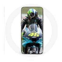 Coque pour Samsung Galaxy S6 edge Valentino Rossi Pilote de course moto 46