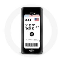 Coque pour samsung galaxy A5 2016 Billet d'avion New York