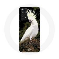 Coque pour Xiaomi Redmi Note 11S Cacatoes Perroquets Blanc sur l'arbre