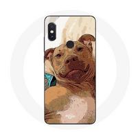 Coque pour Xiaomi Redmi Note 5 Pro - American Pit Bull Terrier - Marron - Souple - Protection ruda