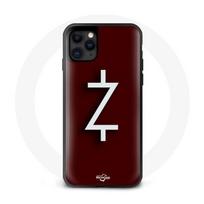 Dėklas iPhone 13 Mini Ozark 4 sezonas Logotipas Z Baltas Raudonas fonas
