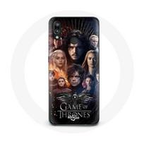 Coque pour Huawei P20 Lite Game of Thrones Saison 8 Le Trône de Fer L'affiche de L'équipage Logo Aig