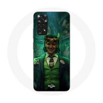 Coque pour Xiaomi Redmi Note 11S Loki Thor Ragnarok avec Casque Affiche Personnage Série Saison 1