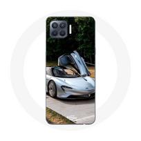 Coque pour Oppo A93 Formule 1 McLaren Voiture Gris pilka