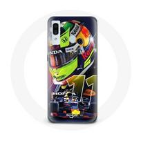 Coque pour Samsung Galaxy A20e Formule 1 Sergio Pérez Pilote automobile F1