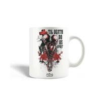 Mug en Céramique Til Death Do Us Part Jusqu'à Ce Que La Mort Nous Sépare